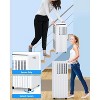 8000 BTU Portable Air Conditioners for Room 350 Sq.Ft,Portable AC Unit with Remote Control & Window Kit, Built-in Dehumidifier, Fan - 3 of 4