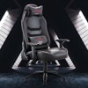 SEVOBAL Task and Office Chairs Big and Tall Computer Gamer Chair, Leather Executive Office, Heavy Duty PC with Wide Seat, Black, 23"*21"*52" - 2 of 4