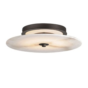Maxim Lighting Quarry 1 - Light Flush Mount in  Dark Bronze - 1 of 4