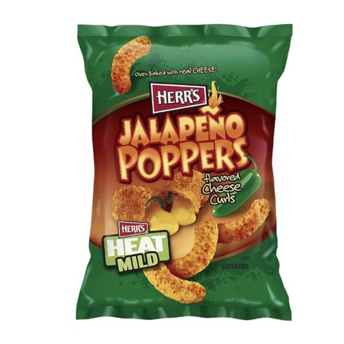 Herr's Jalapeno Popper Cheese Curls - 1 Oz Bag (Pack of 24) - image 1 of 3