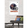 Trends International NFL Chicago Bears - Drip Helmet 20 Framed Wall Poster Prints - 2 of 4