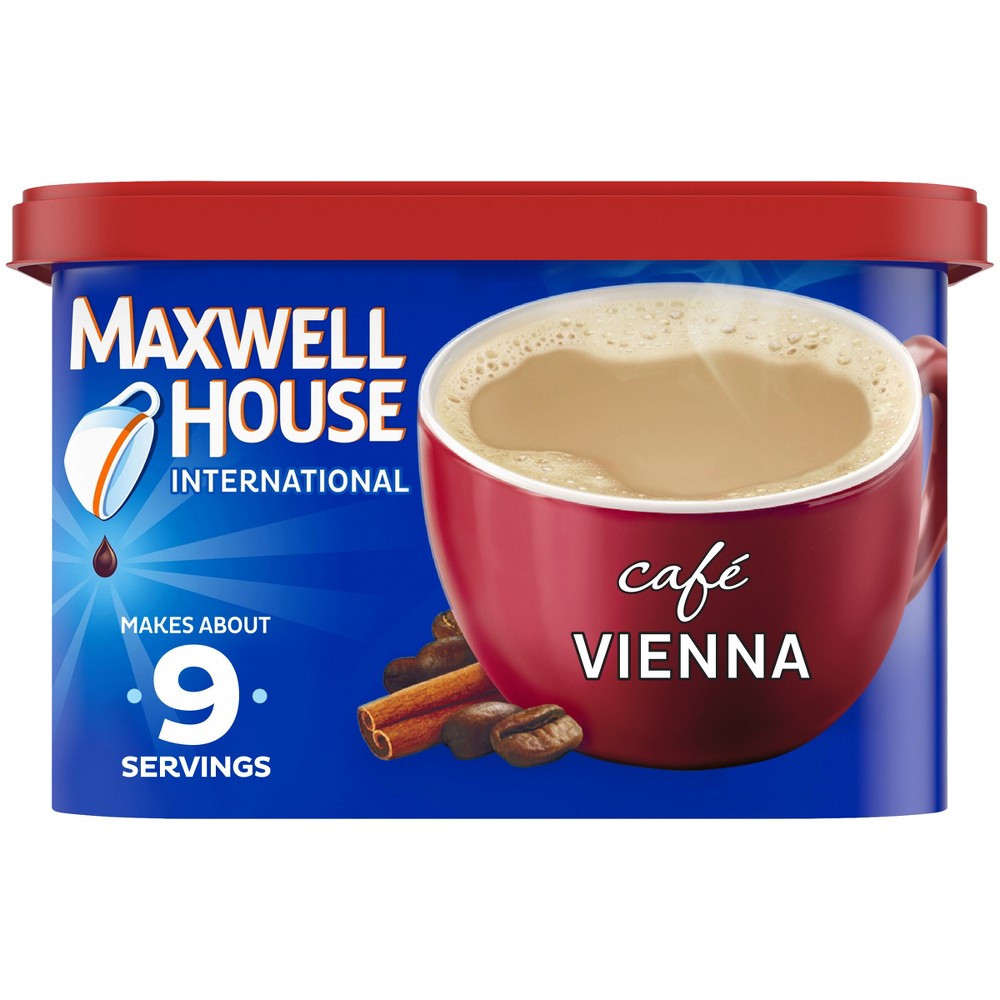 Photos - Coffee Maxwell House International Café Vienna Medium Roast Beverage Mix - 9oz
