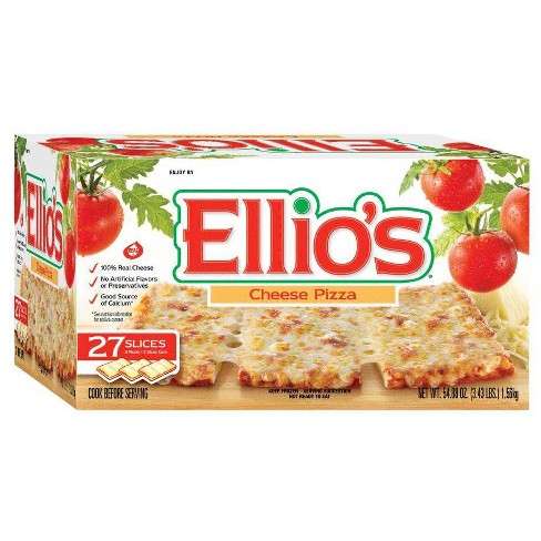 Ellio's 27 Slice Cheese Frozen Pizza - 54.88oz : Target