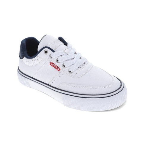 Levi's Kids Munro Ul Synthetic Leather Casual Lace Up Sneaker Shoe ...