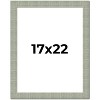 PosterPalooza | Sculpted Blue Picture Frame - UV Acrylic, Foam Board Backing, Hanging Hardware - 2 of 4