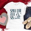 The Juniper Shop Spill The Tea Sis Boat Youth Short Sleeve Tee - 4 of 4