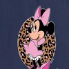 Women's - Disney - Minnie Mouse Leopard Print Silhouette Short Sleeve Graphic T-Shirt - 2 of 4
