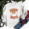 Simply Sage Market Women's Graphic Sweatshirt Retro Howdy Santa - 2 of 2