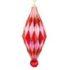 Cody Foster 7.0 Inch Midcentury Diamonds Large Christmas Tree Ornament , Christmas Decor Midcentury Modern (1PC) - 3 of 4