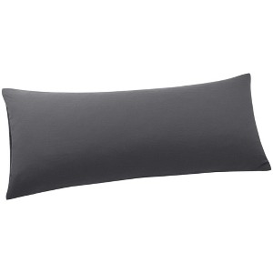 PiccoCasa Washed Microfiber Envelope Closure Brushed Body Pillowcase 1 Pc - 1 of 4