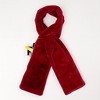 Sprigs Faux Fur Scarf With Hidden Pocket - 3 of 4