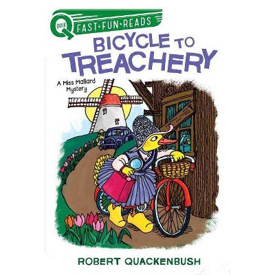 Bicycle to Treachery - (Quix) by  Robert Quackenbush (Hardcover)