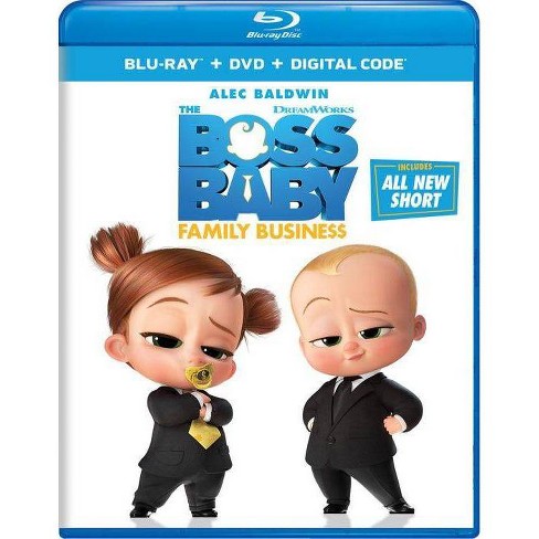 Boss Baby: Family Business (blu-ray + Dvd + Digital) : Target