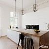 Hunter Fans 7" Felippe Pendant Light Onyx Bengal Finish Modern Ceiling Fixture - 2 of 3