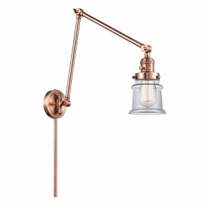 Canton - 1 Light Double Extension Swing Arm Wall Sconce In Industrial Style-30 Inches Tall and 8 Inches Wide - 1 of 1