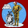 Men's Star Wars: A New Hope Christmas R2-D2 and C-3PO Chilling T-Shirt - 2 of 4