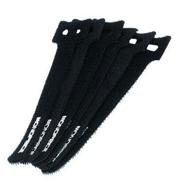 100 Pcs Velcro Cable Ties, Cable Ties Reusable, Black Adjustable Reusable  Cable Ties Straps, Adjustable Releasable Hook and Cat Head Loop Cable Straps  for PC, TV, Home and Office Electronics 