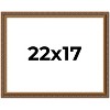 PosterPalooza | Classic Gold Picture Frame - UV Acrylic, Backing Board, Hanging Hardware Included - 2 of 4