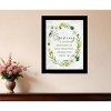 HomeRoots Spring Reminder Black Framed Print Wall Art - 2 of 3
