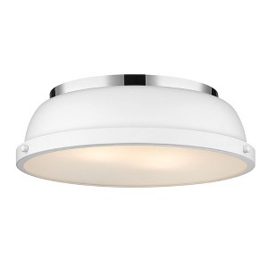 Golden Lighting Duncan Flush Mount - 14" - 1 of 2