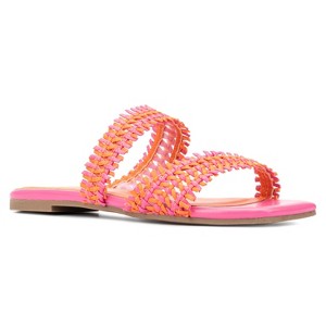 Fashion To Figure Women's Pammy Flats - Wide Width - 1 of 4
