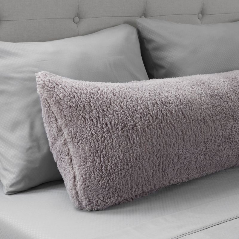 Hastings Home Soft Body Pillow Cover with Zipper, Fits Pillows Up To 51 Inches, 2 of 6