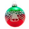 Christopher Radko 3.25 In Vintage Flocked Set Holiday Scenes Tree Ornament Sets - 3 of 4