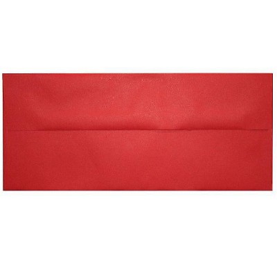 LUX A10 Invitation Envelopes 6 x 9 1/2 50/Box Holiday Red 67153-50