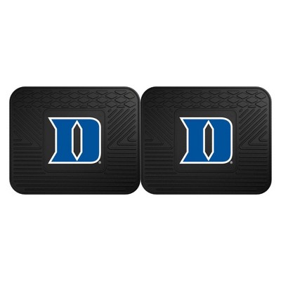 NCAA Duke Blue Devils University Vinyl Utility Mat Set - 2pc