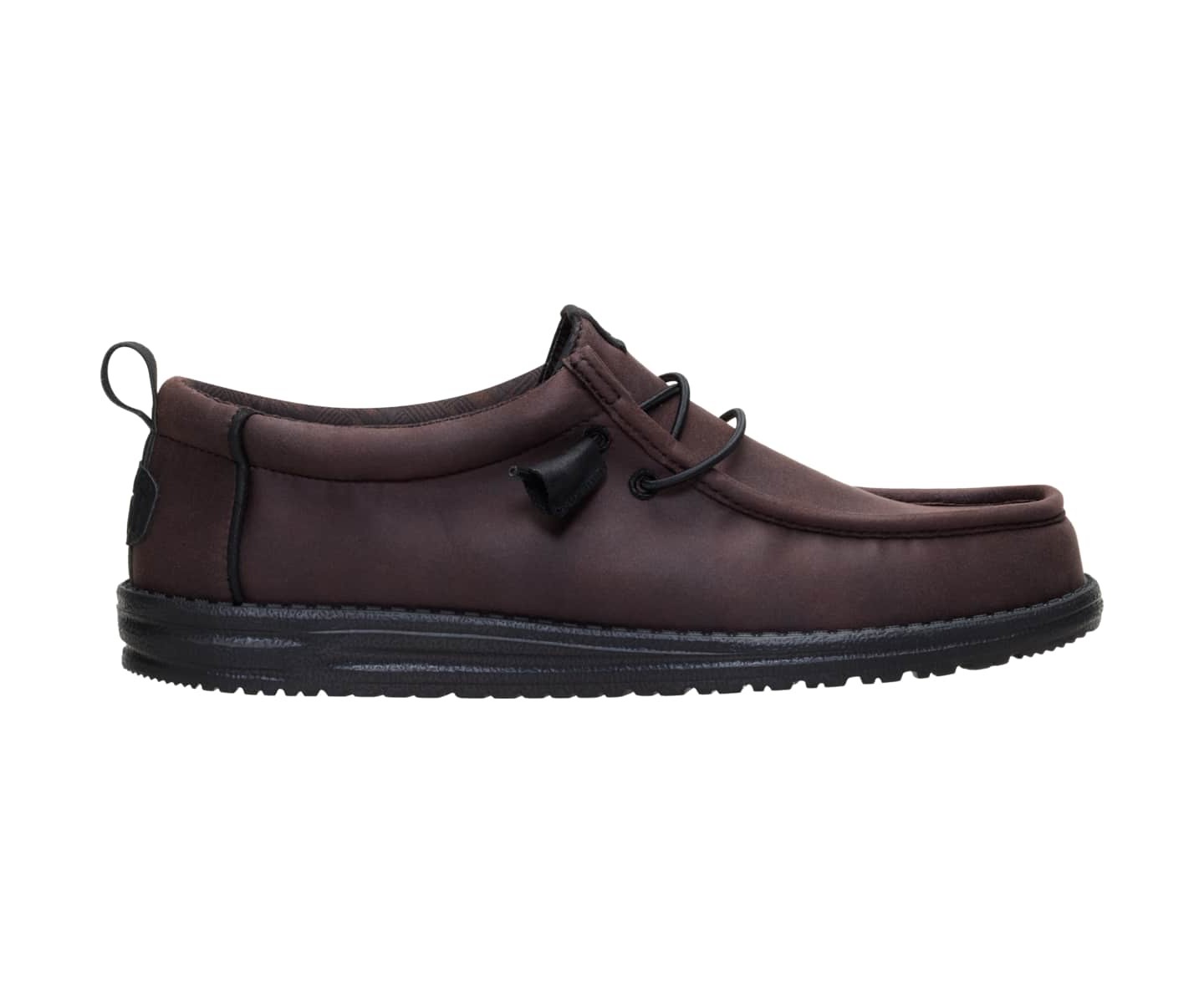 HEYDUDE Men Wally Salute, Dark Brown, 11, цвет: Тёмный коричневый — фото 1