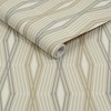 Nicole Miller Hard Edge Ogee Twine Peel & Stick Wallpaper - image 3 of 4