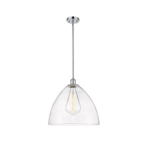 Bristol Glass - 1 Light Pendant In Industrial Style-16.75 Inches Tall and 16 Inches Wide - 1 of 1