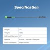 Gymax Golf Swing Trainer Aid 47" Warm-up Practice Stick w/Weighted Head for Grip - 3 of 4