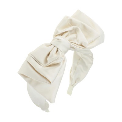 Unique Bargains Women's Bow Wide Headbands 1 Pc