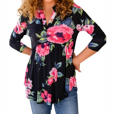 Women's Doing My Best Floral Top - Shopin in LA