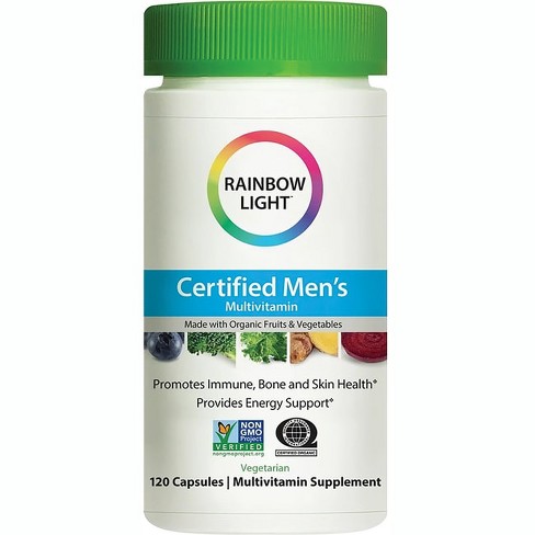 Rainbow Light Certified Men's Multivitamin 120 Caps