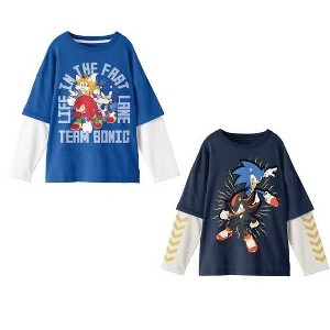 Sonic The Hedgehog Life In The Fast Lane Boy’s 2-Pack Twofer Set - 1 of 4
