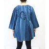 Women's Hand Painted Cotton Swirl Swing Tunic - Modesce - 3 of 3