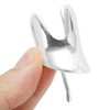 Unique Bargains Women's Glossy Split Ponytail Buckle Hair Clip 1 Pc - 4 of 4