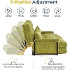 MAXYOYO Adjustable Floor Sofa Bed with 2 Pillows, Multi-Functional Sleeper Bed - 3 of 4