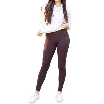 Women's Becca Crossover Full Length Leggings with Pockets - Julia Rose S/M (Sizes 4-10) - OS
