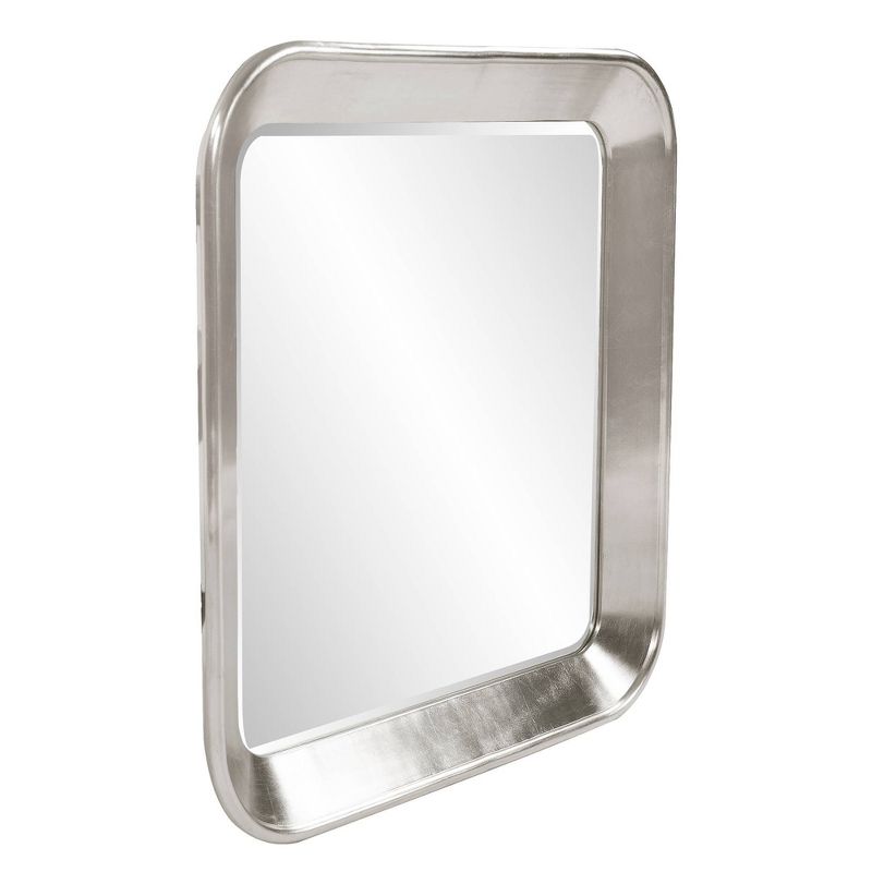 Howard Elliott 31.5&#34;x31.5&#34; Bright Square Framed Beveled Wall Mirror Silver, 3 of 8