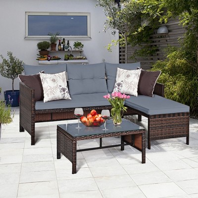 Target rattan store patio furniture