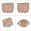 Wrapables Cosmetic Pouch, Makeup and Toiletry Travel Bag, Spring Floral - image 3 of 4