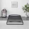 Coolmee Low Bed Frame Twin/Full/Queen/King Size, 6 Inch Heavy Duty Metal Platform Bed Frame with Arch Design, Strong Bearing Capacity - 3 of 4