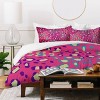 Deny Designs Artwork Patchouli Animal Glam Duvet Cover Bedding Set Pink - 3 of 4