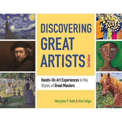 Discovering Great Artists, 10 - (Bright Ideas for Learning) 2nd Edition by  Maryann F Kohl & Kim Solga (Paperback)