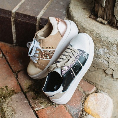 Женские кроссовки Yellow Box Women's Elvera Plaform Sneaker - Yellow Box™ - Sand 8 — фото 6