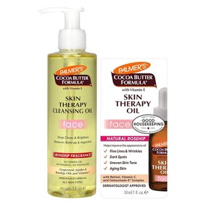 Palmer's Skin Therapy Face Oil + Facial Cleanser Oil Rosehip Fragrance Skin Care Set - 7.5oz - 1 of 4