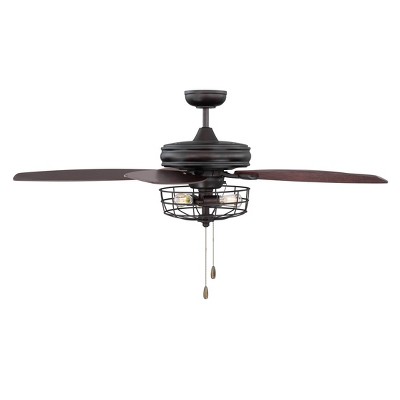 52" Ceiling Fan with Light - Aurora Lighting